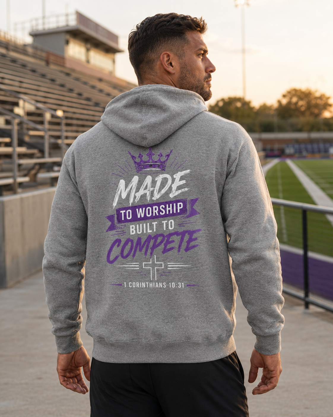 Made to Worship, Built to Compete Faith-Based Apparel