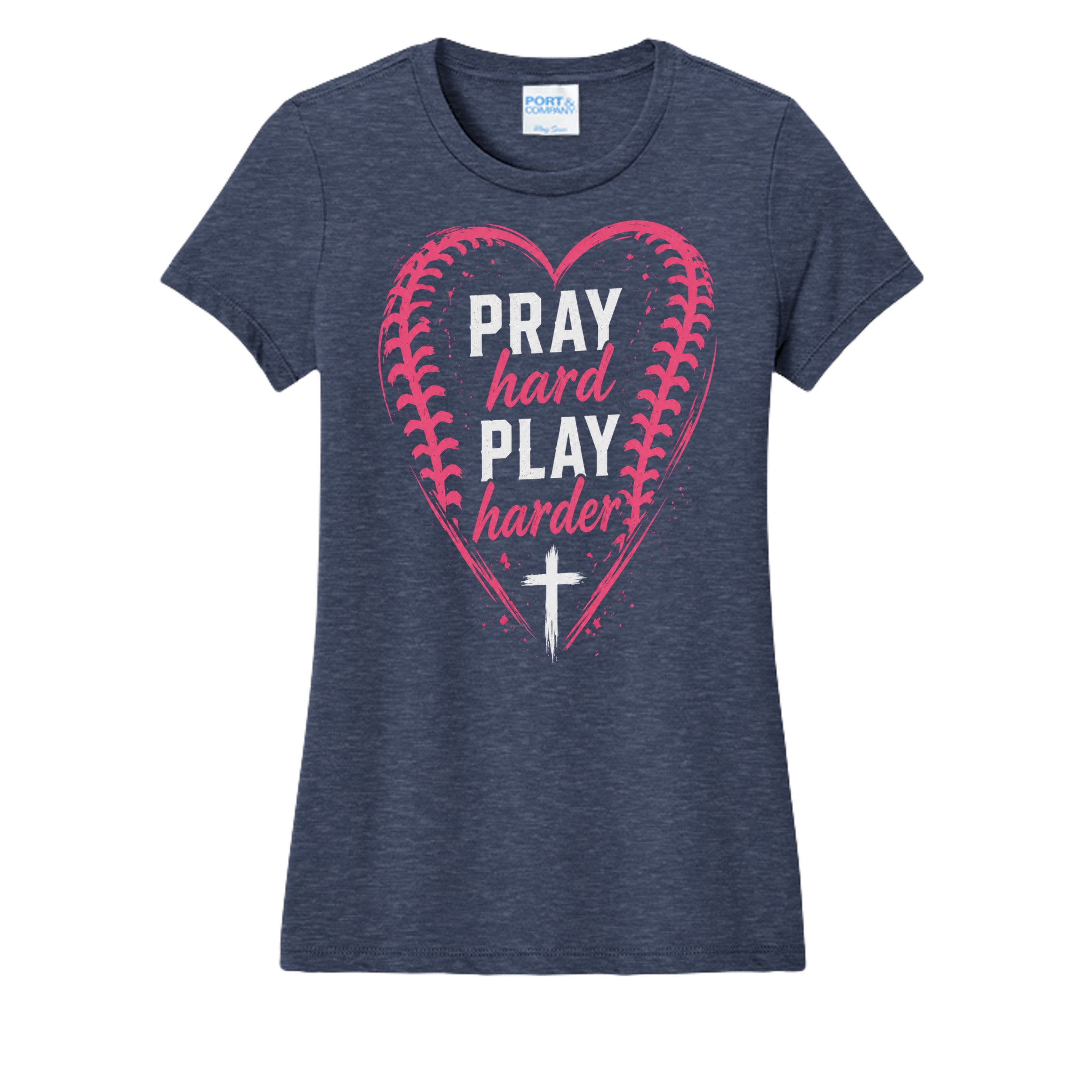 Heather Navy - LPC450 - FRONT