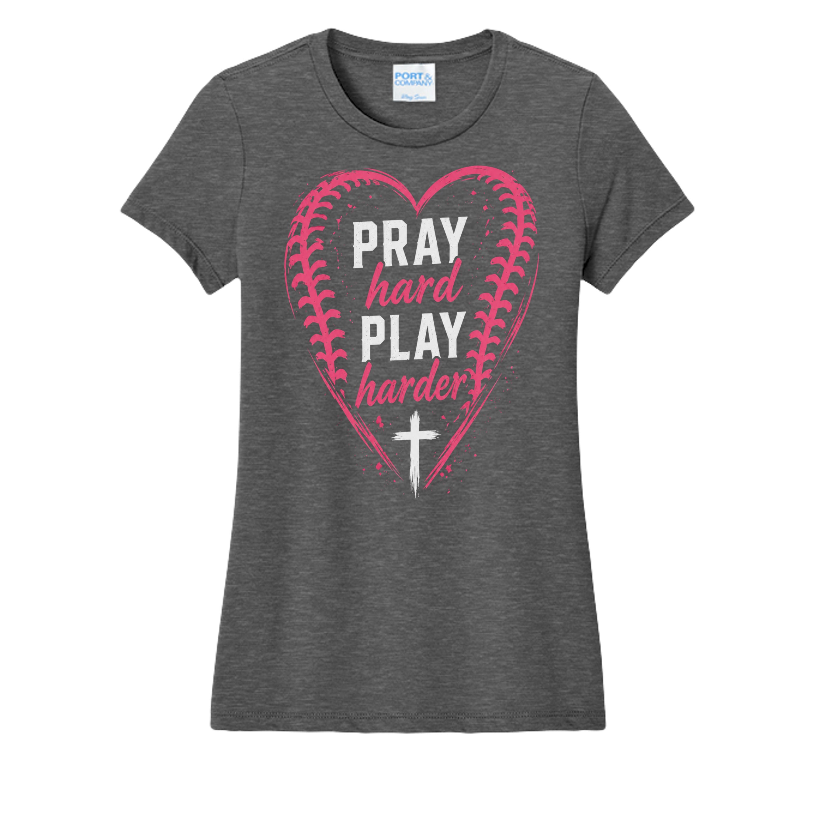 Dark Heather Grey - LPC450 - FRONT
