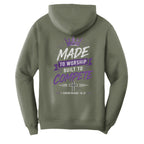 Olive Drab Green Heather - PC78H - BACK