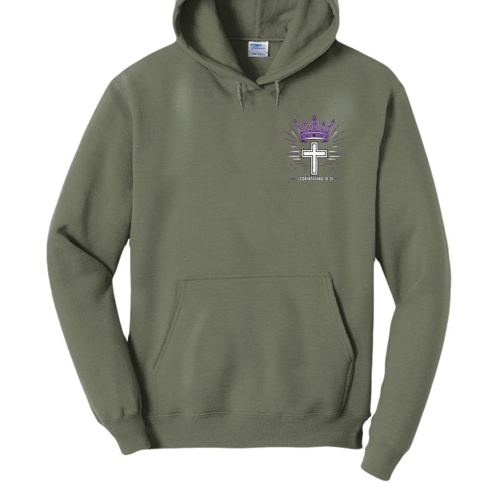 Olive Drab Green Heather - PC78H - FRONT