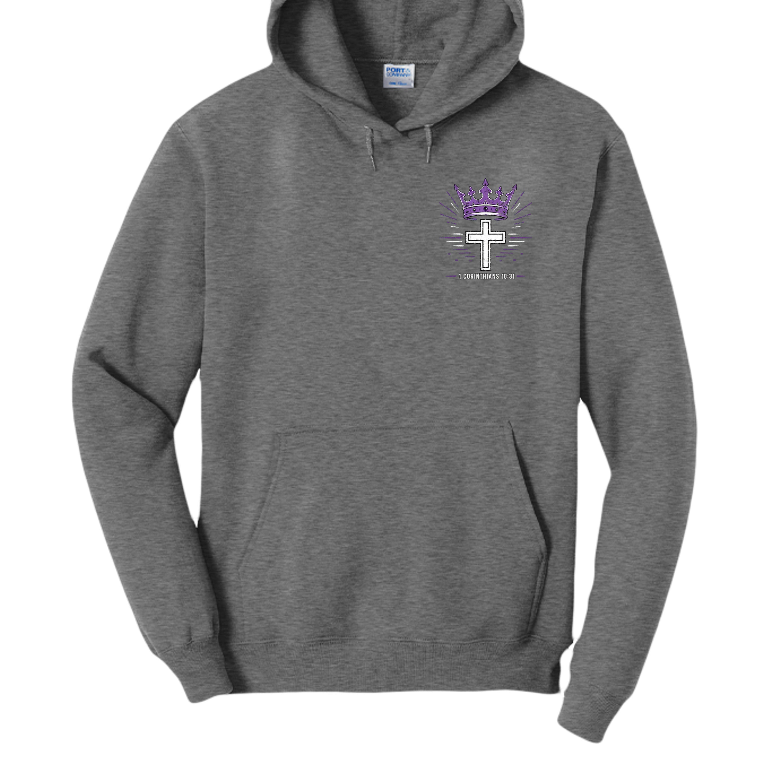 Graphite Heather - PC78H - FRONT