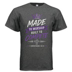 DARK HEATHER - G200 - FRONT