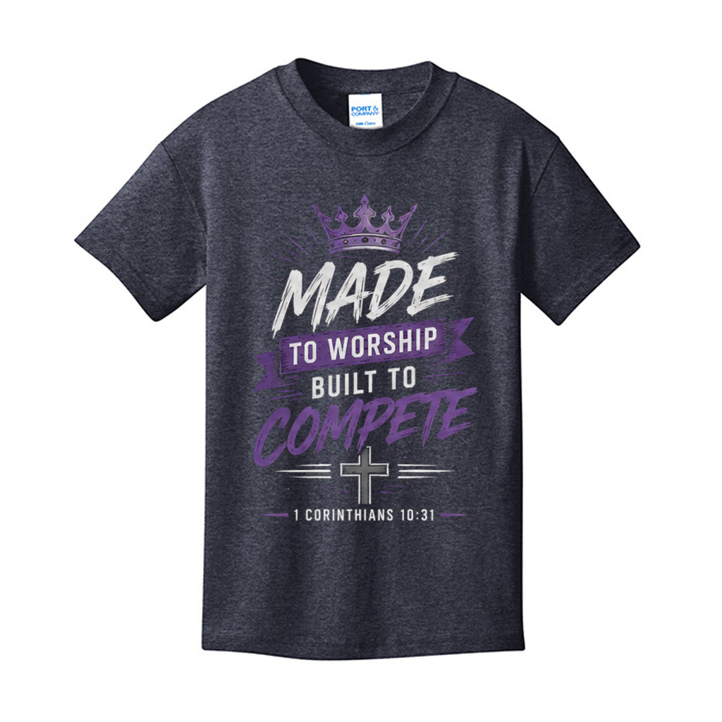 Heather Navy - PC54Y - FRONT