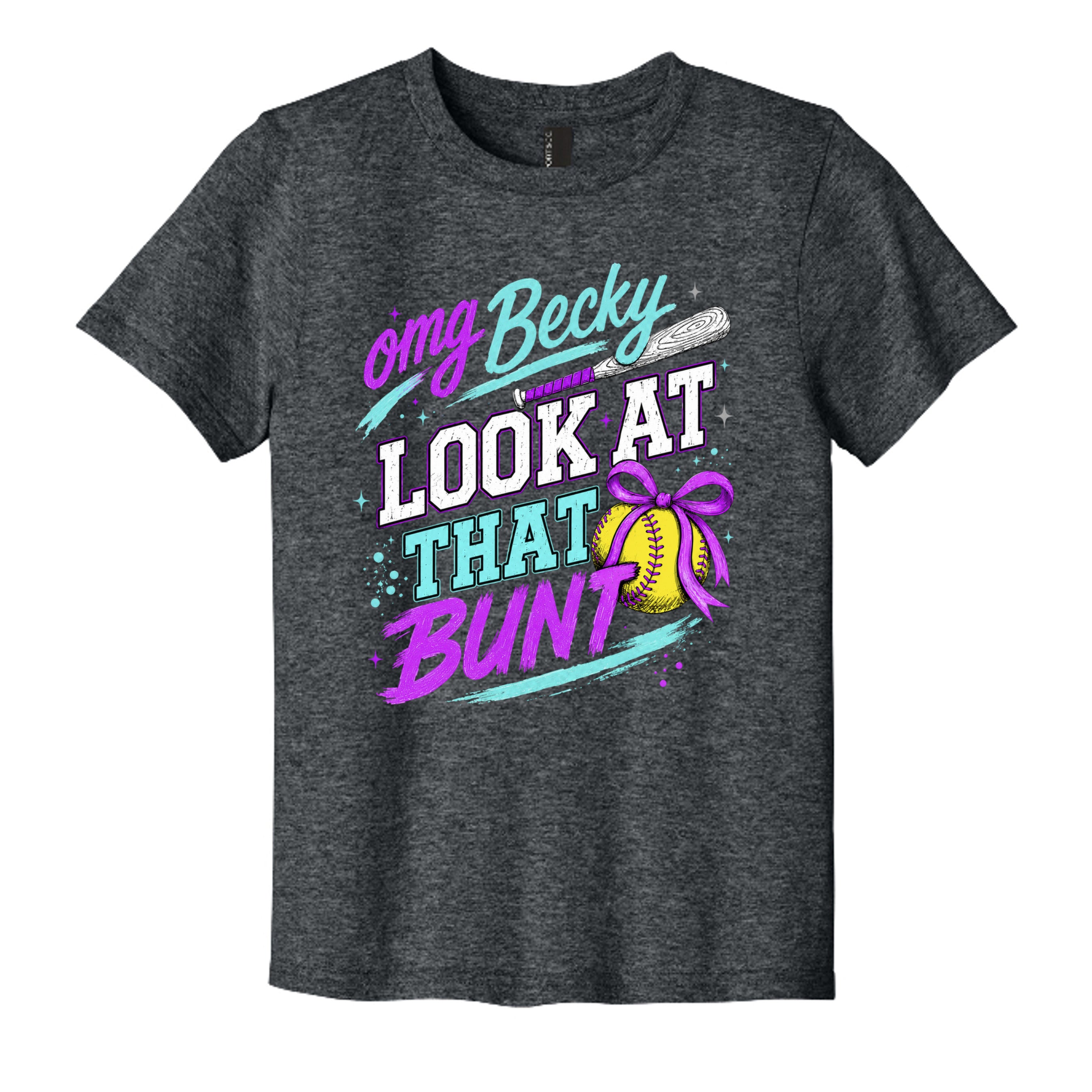 Dark Heather Grey - PC43Y - FRONT