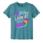 Vivid Teal Heather - PC43Y - FRONT